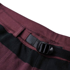 May club -【WESTRIDE】BORDER LONG PANTS - MRN/BLK