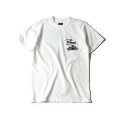 May club -【WESTRIDE】"BLOWIN' LINE" TEE - WHITE