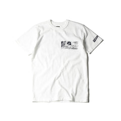 May club -【WESTRIDE】"CHOPPER SAVED MY LIFE" TEE - WHITE