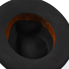 May club -【BAD QUENTIN】STETSON ANTELOPE FELT HAT - BLACK