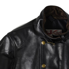 May club -【Addict Clothes】AD-09 HORSEHIDE ULSTER JACKET - BLACK