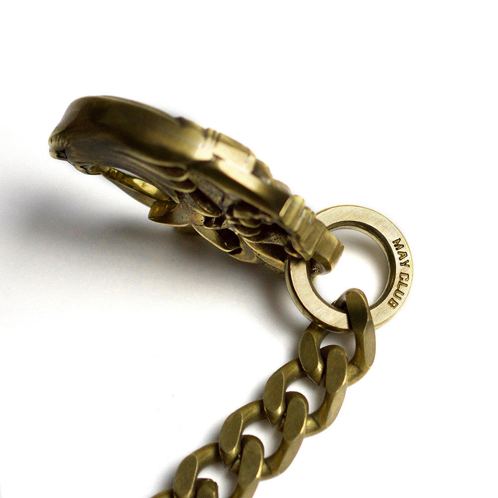 May club -【May club】NATIVE AMERICAN WALLET CHAIN - BRASS Type1
