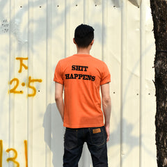 May club -【WESTRIDE】"CHARLIE" TEE - ORANGE