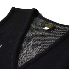 May club -【WESTRIDE】CHIMAYO KNIT VEST - BLACK