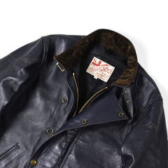 May club -【Addict Clothes】AD-09 SHEEPSKIN ULSTER JACKET - DARK BLUE