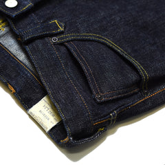 May club -【WESTRIDE】WR201 SUPER HEAVY 21.75OZ CYCLE JEANS - BLUE