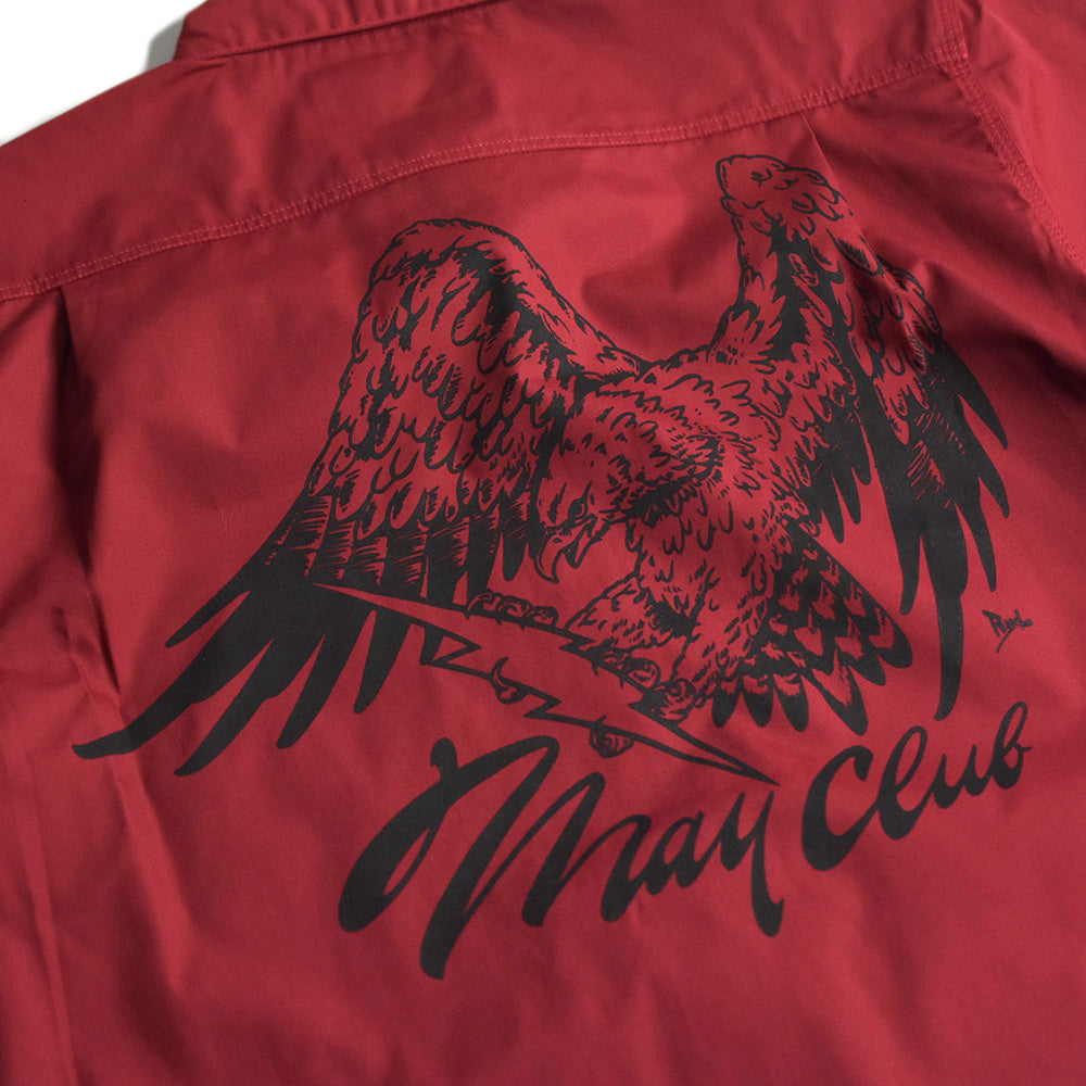 May club -【May club】MAY CLUB x WEST RIDE x PSYCHO 7TH ANNIVERSARY SHIRTS - RED