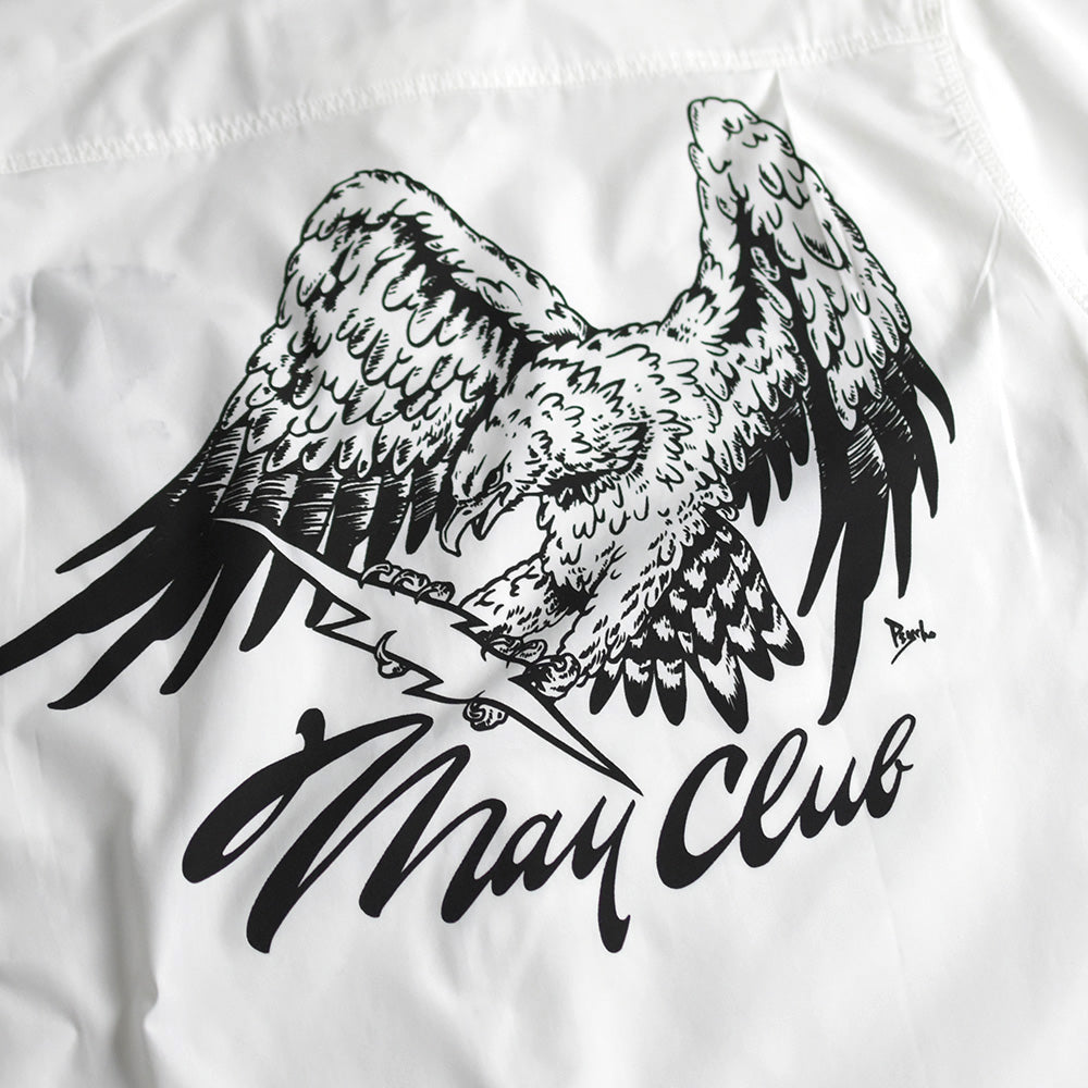 May club -【May club】MAY CLUB x WEST RIDE x PSYCHO 7TH ANNIVERSARY SHIRTS - WHITE
