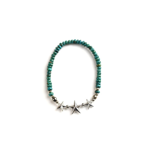 May club -【SunKu】Star Beads Bracelet - Turquoise Beads