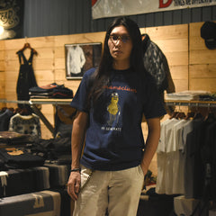 May club -【WESTRIDE】"MR. GENERATE" TEE - NAVY