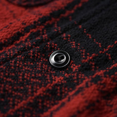 May club -【WESTRIDE】SPLITTER SHIRTS - RED/BK CHK