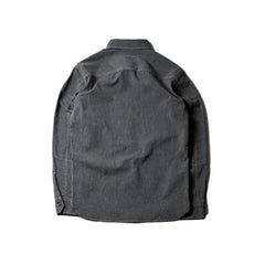 May club -【Addict Clothes】AD-SH-01 PADDED CHAMBRAY SHIRT - BLACK