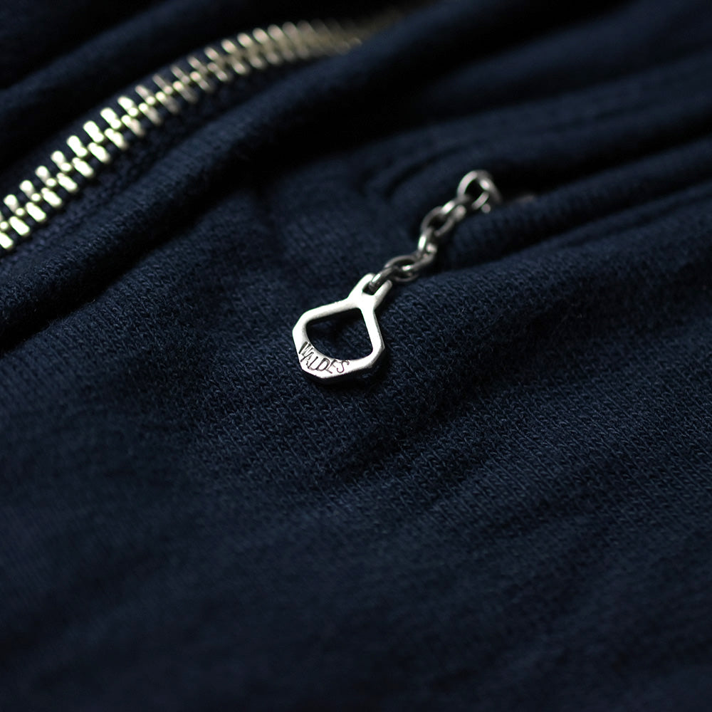 May club -【WESTRIDE】HEAVY WEIGHT FULL ZIP STAND - CATHERINE (NAVY)