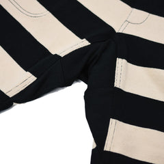 May club -【WESTRIDE】BORDER LONG PANTS BLK/CRM