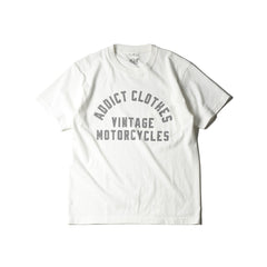 May club -【Addict Clothes】AD-CSP-04 CHECKER ACVM POCKET TEE - WHITE