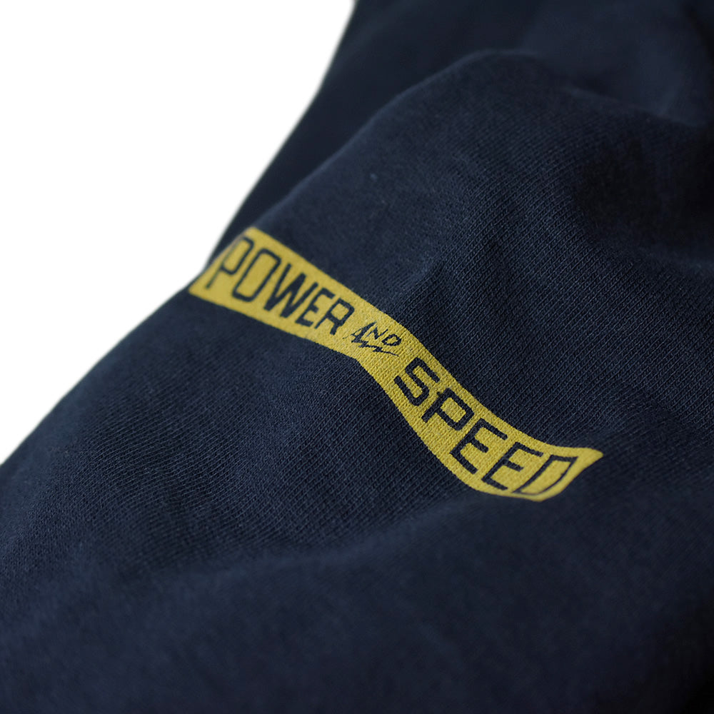 May club -【WESTRIDE】HEAVY WEIGHT FULL ZIP STAND - CATHERINE (NAVY)