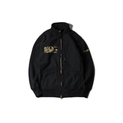 May club -【WESTRIDE】HEAVY WEIGHT FULL ZIP STAND - CATHERINE (BLACK)