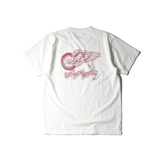 May club -【Addict Clothes】AD-CSP-05 FLYWHEEL POCKET TEE - WHITE