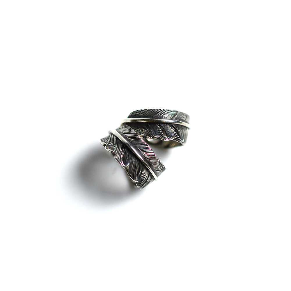 May club -【Chooke】SHARP COIN FEATHER RING
