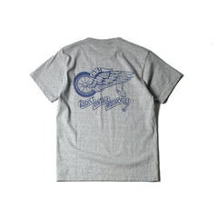 May club -【Addict Clothes】AD-CSP-05 FLYWHEEL POCKET TEE - LIGHT GREY