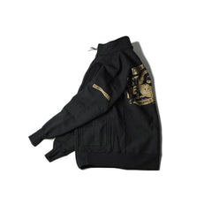 May club -【WESTRIDE】HEAVY WEIGHT FULL ZIP STAND - CATHERINE (BLACK)