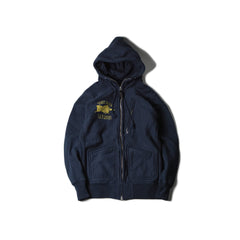 May club -【WESTRIDE】HEAVY WEIGHT FULL ZIP HOODIE - SAVAGES (NAVY)