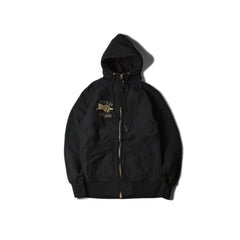 May club -【WESTRIDE】HEAVY WEIGHT FULL ZIP HOODIE - SAVAGES (BLACK)