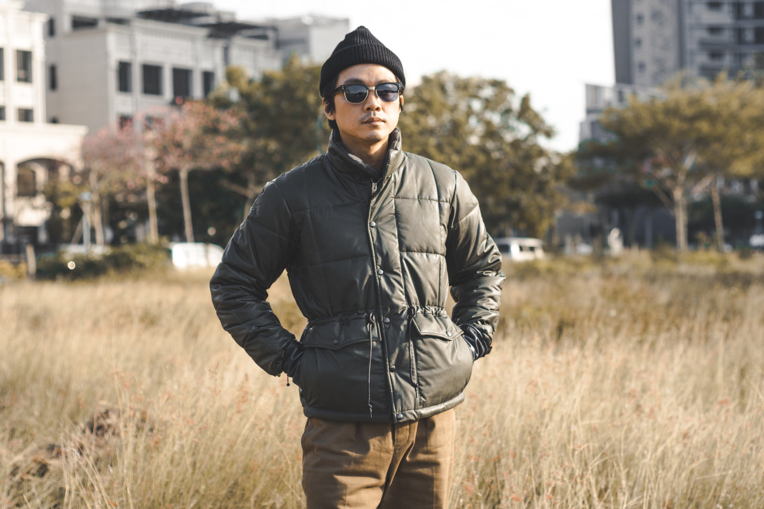 ACV-QLT01WX WAXED COTTON QUILTED JACKET - May club