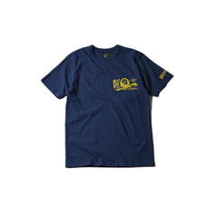 May club -【WESTRIDE】"CHOPPER SAVED MY LIFE" TEE - NAVY