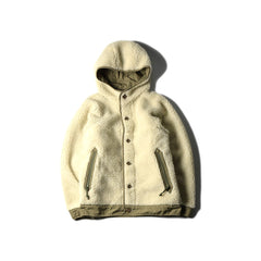 May club -【WESTRIDE】PILE HOODIE - OLIVE / CREAM