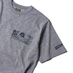 May club -【WESTRIDE】"CHOPPER SAVED MY LIFE" TEE - GREY