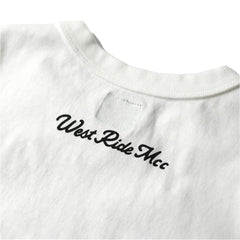 May club -【WESTRIDE】"GAS GRASS OR ASS" TEE - WHITE