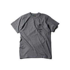 May club -【WESTRIDE】"DEVIL'S MOTOR OIL" TEE - GREY