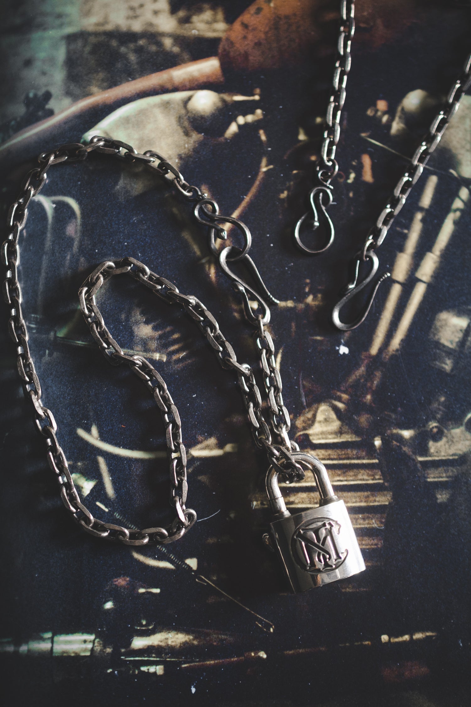 HATCHET NECKLACE by LARRY SMITH - May club