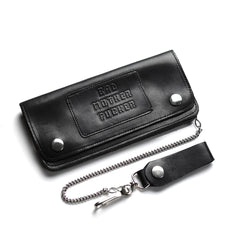 May club -【BAD QUENTIN】TRUCKER WALLET - BLACK