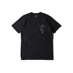 May club -【WESTRIDE】"DEVIL'S MOTOR OIL" TEE - BLACK