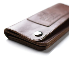 May club -【BAD QUENTIN】TRUCKER WALLET - BROWN