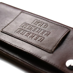 May club -【BAD QUENTIN】TRUCKER WALLET - BROWN