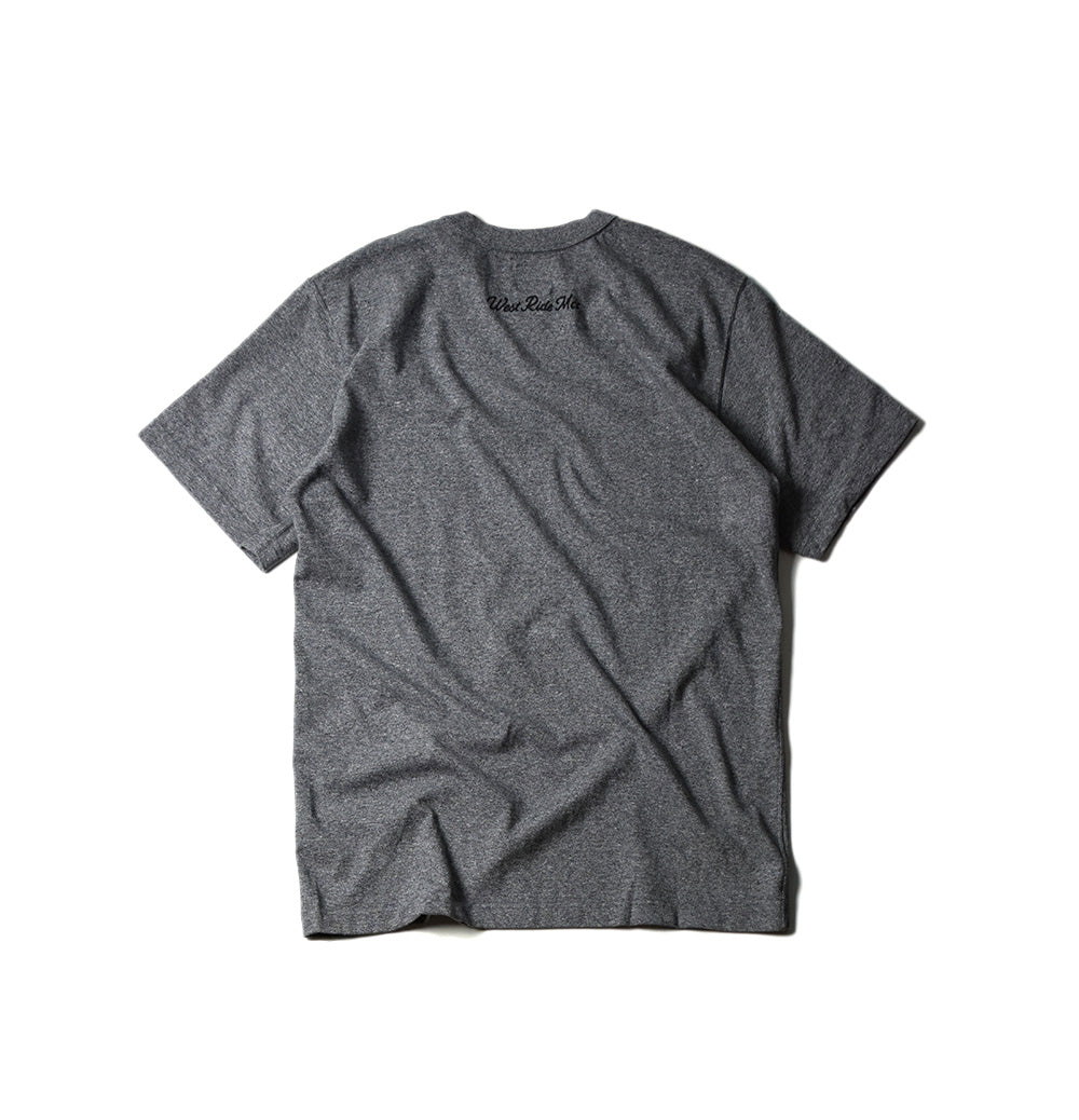 May club -【WESTRIDE】"GAS GRASS OR ASS" TEE - GREY