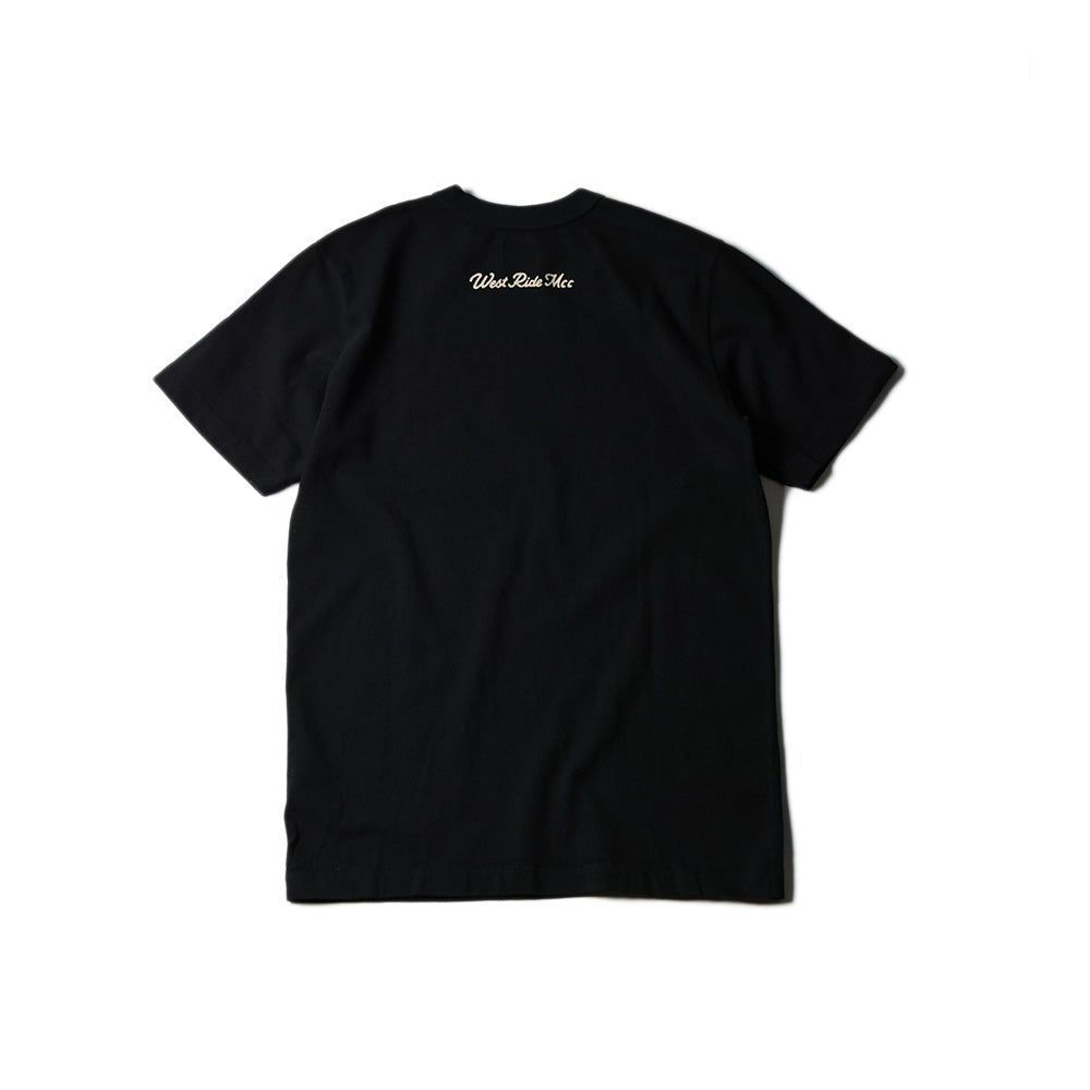May club -【WESTRIDE】"GAS GRASS OR ASS" TEE - BLACK