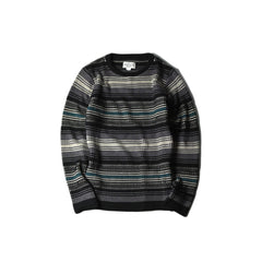 May club -【WESTRIDE】CLASSIC RIB RUG SWEATER - MIX GREEN