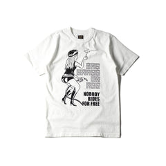 May club -【WESTRIDE】"GAS GRASS OR ASS" TEE - WHITE