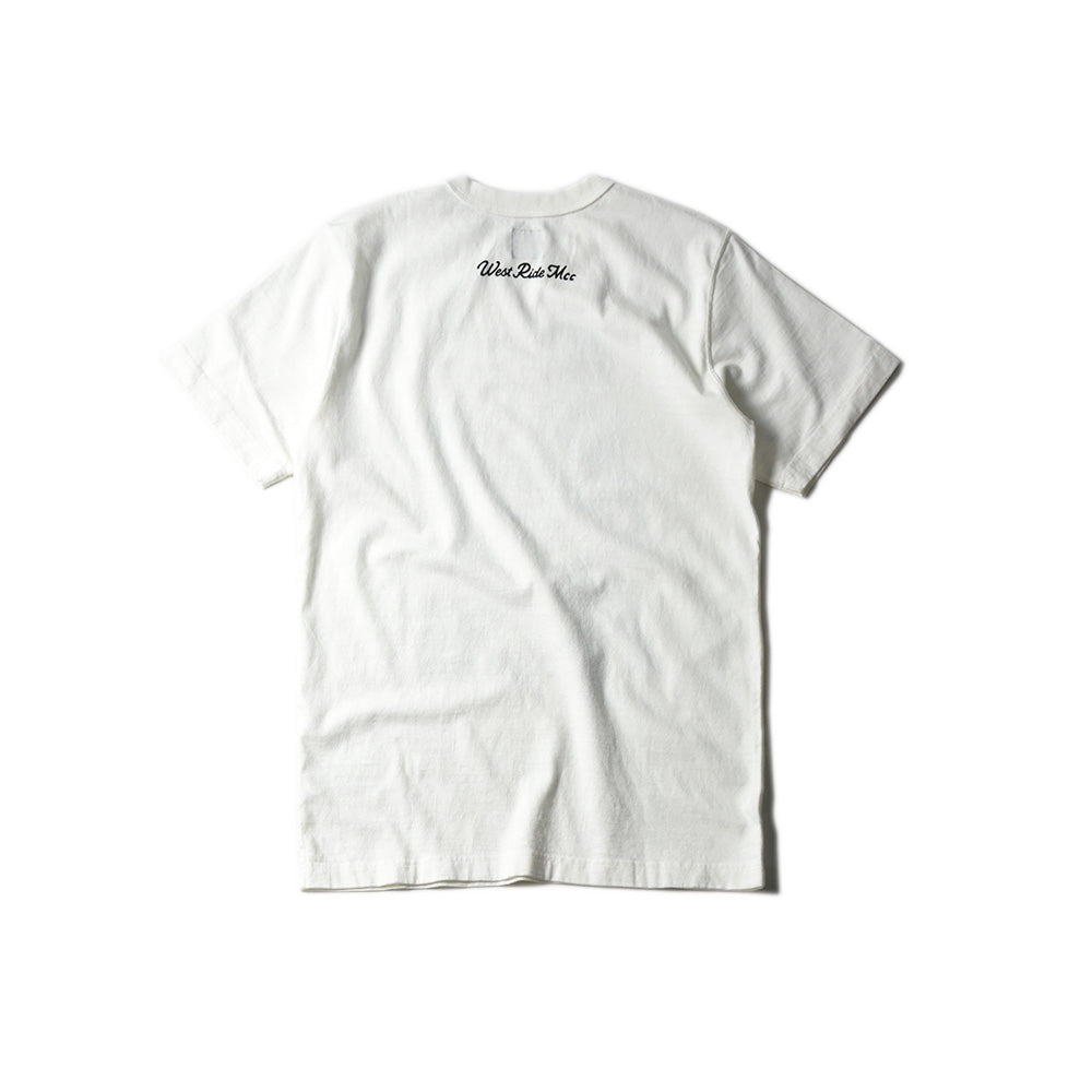 May club -【WESTRIDE】"GAS GRASS OR ASS" TEE - WHITE