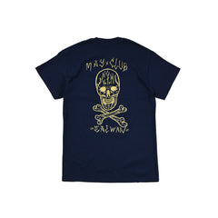 May club -【May club】MAY CLUB x C.T.M SKULL TEE - NAVY