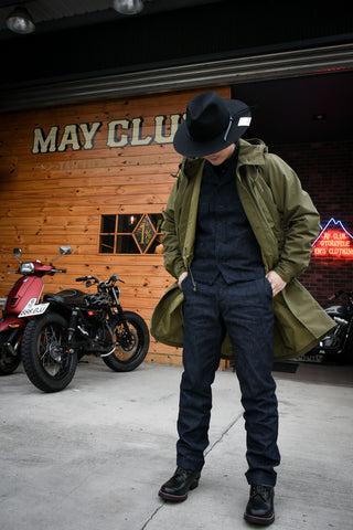 ACV-TR01FC DENIM WORK TROUSERS by FULLCOUNT - May club