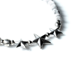 May club -【SunKu】STAR BEADS BRACELET - HOWLITE BEADS