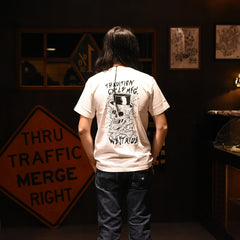 May club -【WESTRIDE】"TRADITION CYCLE MFG" TEE - WHITE