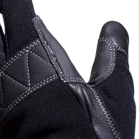 TEXTILE GLOVE - SOLID (BLACK) - May club