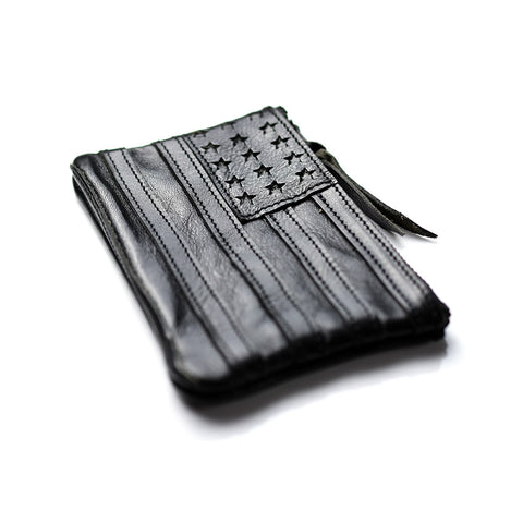 May club -【THE HIGHEST END】STAR & STRIPES WALLET - BLACK
