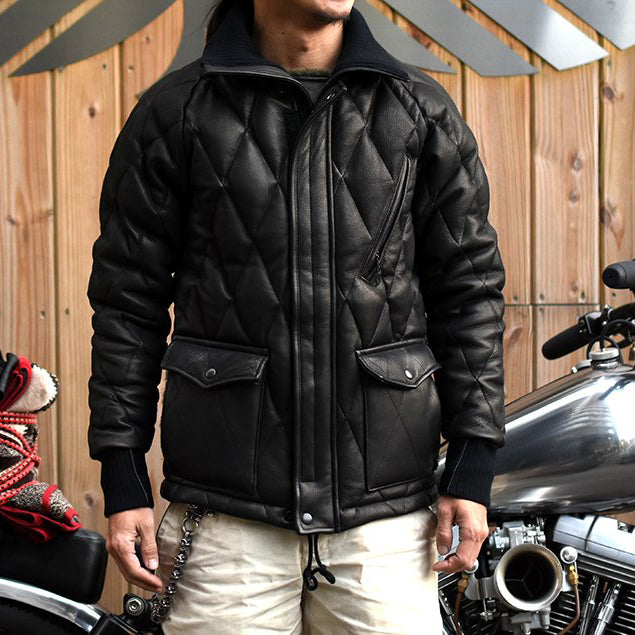May club -【WESTRIDE】ALL NEW RACING DOWN JKT2 RELAX FIT with WIND GUARD - DEERSKIN（WITH WIND GUARD）